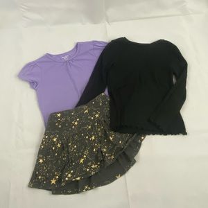 Jersey Cotton Top and Skirt Bundle size 5T